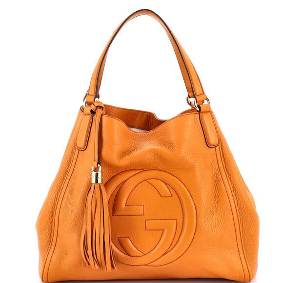 Gucci Handbags - Gucci Soho Shoulder Bag Leather Medium #218827G15B